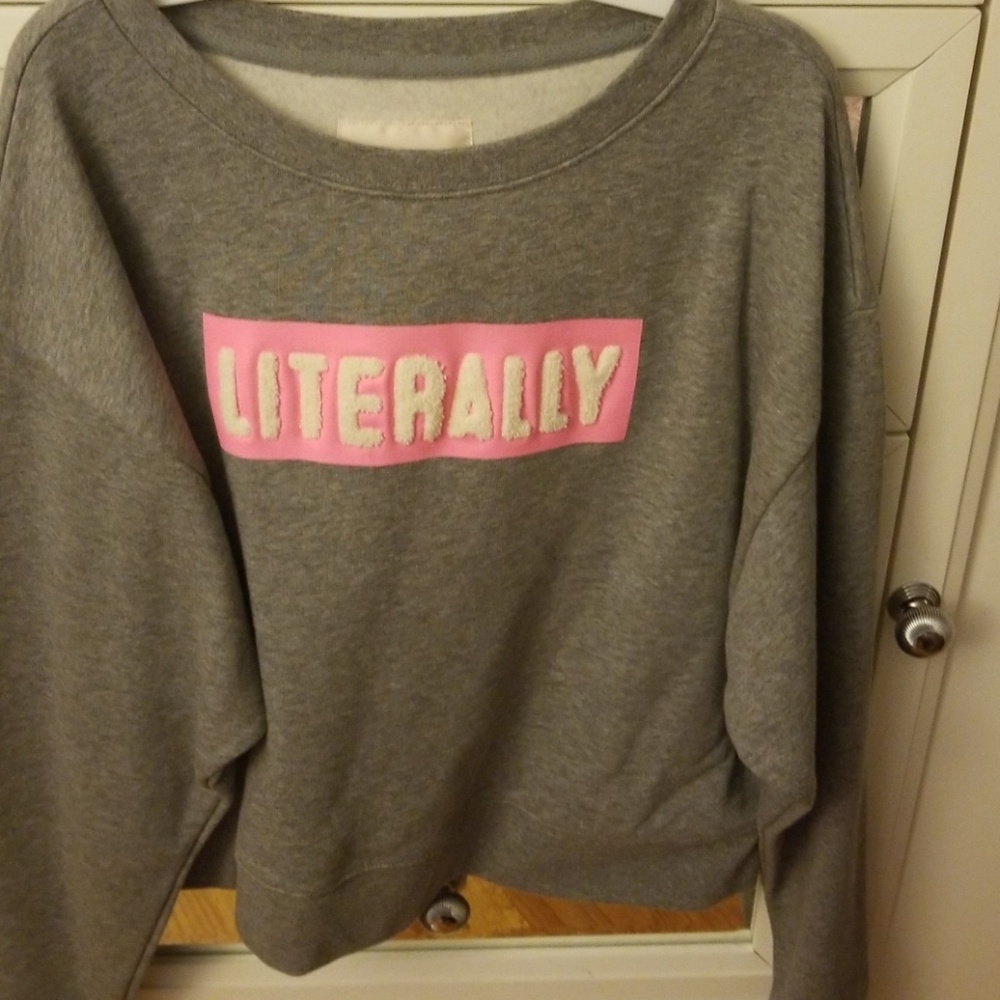Crop sweater
